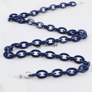 resin chain stylish trendy handmade necklace colorful fashion jewelry lightweight durable accessory for women girls Tradebyd - Product Image 6