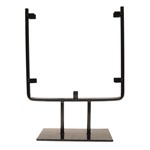 Luxury Classic Light <b>Weight</b> Pre-Assembled Metal Art Display <b>Stand</b> for Desktop Indoor Use - Product Image 3