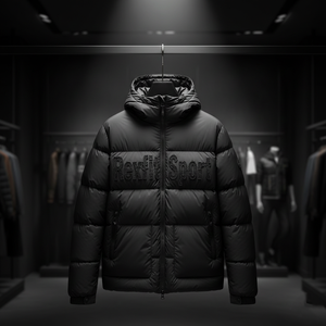 RexFit Sports Custom Winter Puffer Jacket <b>Down</b> Filled for Men Women with Embroidered Logo OEM ODM Factory - Product Image 4