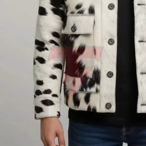 Fashion Hair On <b>Leather</b> <b>Jacket</b> For <b>Men</b> Premium Finish Durable Material Custom Style Winter Clothing Collection Wear - Product Image 6