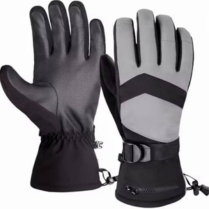 Children Safety Ski <b>Gloves</b> Waterproof Thermal Easy Put On Snow <b>Gloves</b> Men Tactical Style Ski <b>Gloves</b> Windproof Heavy Duty Winter - Product Image 5
