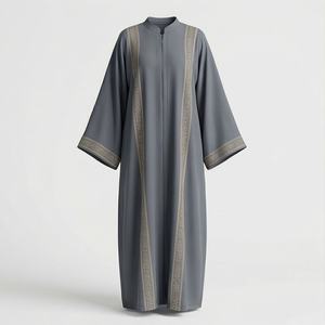 Vêtements islamiques pour femmes, caftan marocain, abaya, robe à capuche modeste, vêtements de mode musulmane, robe de qualité supérieure en gros - Product Image 1