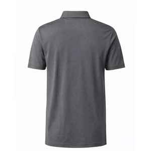 Camiseta Polo Personalizada para Hombre con Logotipo Bordado, Manga Corta, Algodón, Color Gris, Fabricante OEM, Venta al Por Mayor - Product Image 2