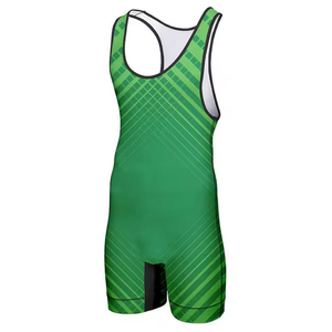 Ropa Deportiva para Lucha Libre de la Selección Nacional, Transpirable, Tejido Elástico, 100% Poliéster, Ligera, de Secado Rápido - Product Image 2