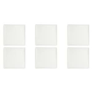 Assiette carrée en céramique Excelsa Antalya 30,5x2 cm, vaisselle blanche - Product Image 6