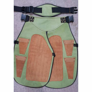 Professional Premium Farrier Half <b>Chaps</b> CE ISO-13485 Certified Durable Strength Cow Leather for Horse Shoeing Equestrian - Product Image 1