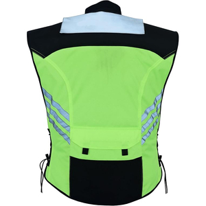 SAMROZ SPORTS Winter Motorcycle Reflective Safety <b>Vest</b> for Men & <b>Women</b> High Visibility Full Sleeve Riding Jacket - Product Image 2