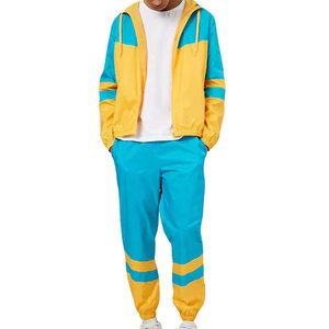 Conjunto de Chaqueta Cortavientos para Hombre, Ropa Deportiva para Exteriores, Secado Rápido, Ligera, para Correr, Entrenamiento, Fitness - Product Image 1