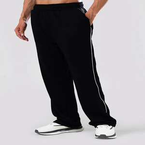 CLOVIX SPORTS Custom Logo Men's Jogger Pants Breathable Polyester <b>Trousers</b> Running Sweatpants With Zipper Pockets - Product Image 2