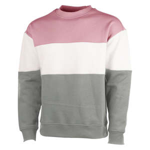 Sudadera de cuello redondo lisa de manga larga informal de talla grande para hombre, personalizada por proveedor, al por mayor - Product Image 3