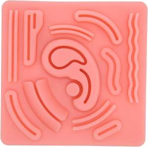 แบบจำลองฝึกเย็บผ่าตัดผ่านกล้อง 3 มิติ สำหรับการศึกษาทางการแพทย์ ทำจากซิลิโคนเกรดทางการแพทย์ สำหรับฝึกเย็บผิวหนัง - Product Image 5