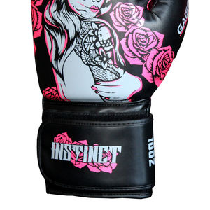 Guantes de Boxeo de Cuero para Adultos con Diseño de Logotipo Personalizado, Cierre de Gancho y Bucle, Ligeros, Absorbentes de Humedad, Nuevo Diseño, Venta al Por Mayor - Product Image 4
