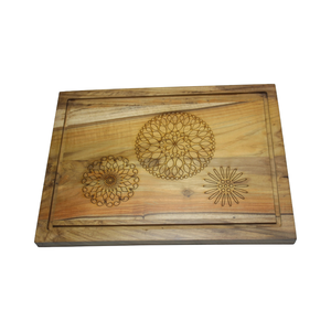 Planche à découper en bois d'acacia sur mesure, bloc de boucher en bois pour le meilleur prix de gros - Product Image 1