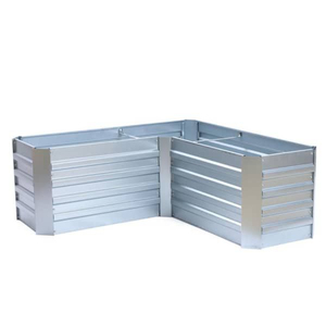 Wholesale <b>Large</b> Galvanized Steel Garden Bed With Legs Metal Planter <b>Box</b> For Vegetables Flowers And Herbs Outdoor Garden Bed - Product Image 3