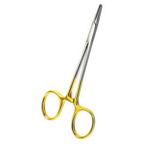 Ciseaux chirurgicaux avec manche plaqué or, lames en acier inoxydable, instrument manuel pour chirurgie orthodontique, ensemble certifié CE Classe I - Product Image 6