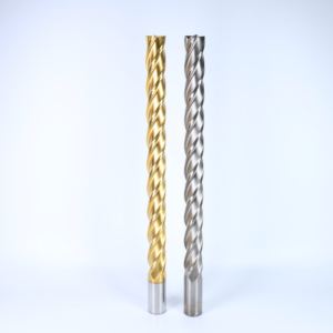 أداة طحن CNC أحادية القطعة 1/2 و10 مم من الكربيد، أداة طحن نهائية 16 مم للتشغيل الآلي، أداة طحن نهائية قطرها 1.8 مم، أداة طحن نهائية بصلابة 60 HRC - Product Image 5