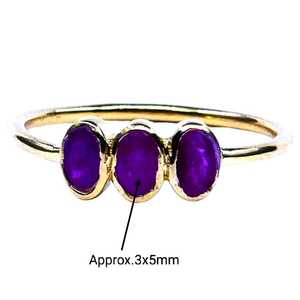 Anillo de Piedra Natural en Forma de Corazón, Plata 925 con Baño de Rodio, Engaste de Garras, Anillo de Compromiso Romántico con Gema para Mujer - Product Image 2