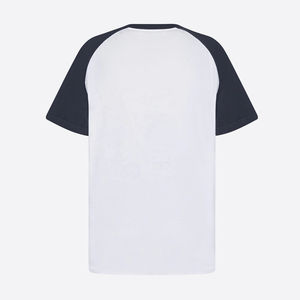 T-shirt vierge 280 GSM épais, coupe oversize, style Côte Ouest américaine, 100% coton biologique pur, grandes tailles, blanc, noir, couleur personnalisable - Product Image 2