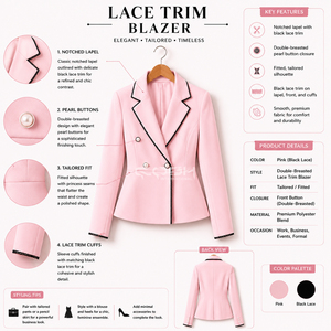 Chaqueta Cómoda y Elegante de la Hermandad Griega Delta Sigma para Mujer, Transpirable, de Cosh International - Product Image 5
