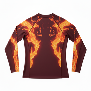 เสื้อรัดรูปแขนยาวแบบยูนิเซ็กซ์ สำหรับการแข่งขันระดับเอลีท เหมาะสำหรับ BJJ MMA ยิวยิตสู กราปลิง น็อกกิ ชุดฝึกซ้อมกีฬา - Product Image 2