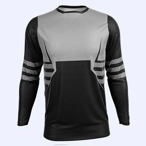 เสื้อเจอร์ซีย์ MX โลโก้สั่งทำสำหรับผู้ชาย ผ้าโพลีเอสเตอร์ ชุดแข่งรถวิบาก ขายส่งจากผู้ผลิต - Product Image 1