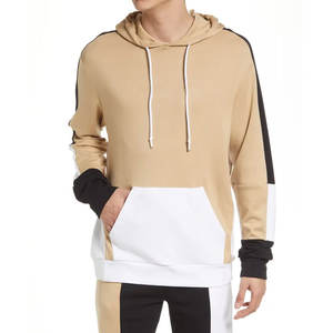 Sweat-shirts à capuche en molleton épais 100% coton pour hommes grandes tailles, hiver, couleur unie, broderie personnalisée, logo, prix abordable - Product Image 3