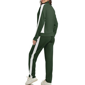 Conjunto de Sudadera con Capucha y Pantalón de Chándal para Mujer, Diseño Perfecto, con Cremallera, Precio Económico al por Mayor, Ropa de Marca de Lujo, de Tela Gruesa - Product Image 5