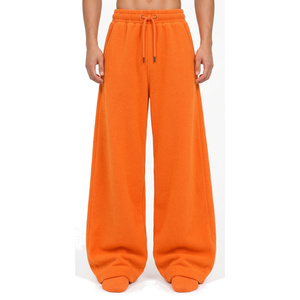 Pantalon de survêtement en molleton brossé 320 g/m² pour hommes, coupe ample et décontractée, vente en gros, marques de vêtements décontractés - Product Image 4