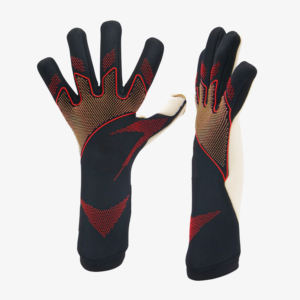 Gants de gardien de but de football professionnels avec logo personnalisé, latex respirant de haute qualité, vente en gros, idéal pour les scènes en plein air - Product Image 1