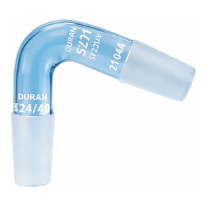 Adaptateur de tête de récupération avec joints ASTM/DIN en verre pour équipement de laboratoire - Product Image 1