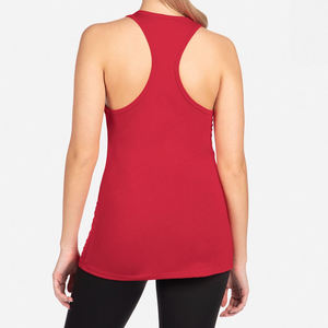 Camiseta sin mangas informal para mujer, diseño de tela suave y transpirable, camiseta ajustada al cuerpo, elástica y acanalada, ropa de moda - Product Image 4