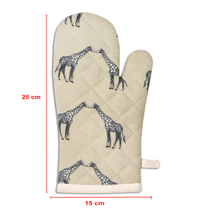 Nouvelle collection de mitaines de cuisine, taille et couleur personnalisées, magnifique motif animalier, en coton, au prix le plus bas en Inde. - Product Image 5