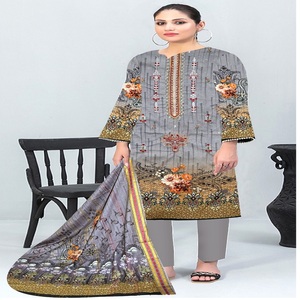 ชุด Punjabi สำหรับผู้หญิงเสื้อผ้าปากีสถานและอินเดียเสื้อผ้าปากีสถาน salwar kameez - Product Image 3