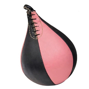 Custom Professional Leather <b>Boxing</b> Equipment Double End <b>Speed</b> Ball and OEM Hanging Punching <b>Bag</b> for Martial Arts Training - Product Image 2