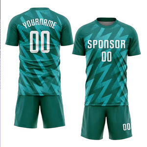 ชุดเครื่องแบบฟุตบอลชุดเสื้อฟุตบอลระบายอากาศสำหรับทีม - Product Image 1