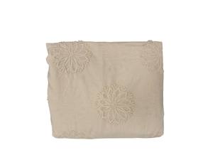 Tissu en coton tissé de bonne qualité avec un motif d'appliqué imprimé blanc pour les vêtements des filles et des femmes ou les vêtements de boutique au meilleur prix - Product Image 4