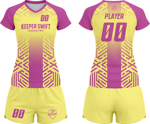 Uniforme de Voleibol SpikeStorm Pro, Kit de Voleibol AeroSpike Elite, ThunderHit Premium, 100% Poliéster, Sublimado, Completo - Product Image 1