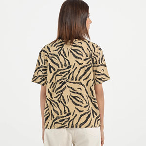 Conjuntos de Camiseta y Pantalones Cortos Casuales para Mujer al Por Mayor, Conjuntos de Verano Personalizados con OEM - Product Image 2