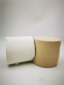 Papel Higiénico de Bambú Kraft Ecológico Personalizado de 2 Capas sin Núcleo para Baño - Product Image 6