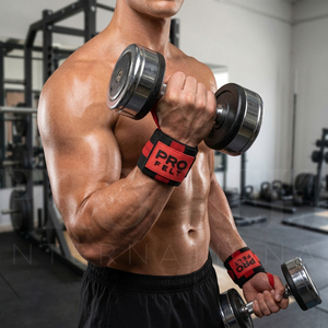 Factory Direct Hot Selling Custom Logo Wrist Wraps for Weightlifting Powerlifting Cross Training Heavy Duty Wrist Support <b>Straps</b> - Product Image 4