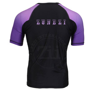 Vêtements de sport pour hommes grande taille, chemises de compression à manches courtes, respirantes, légères, ajustées, de haute qualité, col rond - Product Image 2
