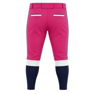 Pantalones de Béisbol Rosas, Largos, Uniformes Deportivos para Equipos, Ropa Deportiva Ligera, Cómoda para Entrenamiento y Competencia para Adultos - Product Image 2