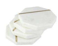 Sous-verres en marbre et bois de haute qualité, nouveau design, accessoires de décoration de table, tapis et coussinets en gros - Product Image 2