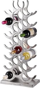 Best Selling Amazing Aluminum <b>Wine</b> Bottle Holder With Elegant Design For Home Bar And Table Decoration - Product Image 5