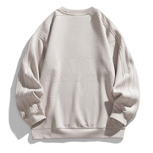 เสื้อสเวตเชิ้ตผู้ชายคลาสสิก ผ้าฝ้าย 100% สำหรับฤดูหนาว คอกลม ระบายอากาศได้ดี เป็นมิตรกับสิ่งแวดล้อม เหมาะสำหรับเล่นกีฬาและสวมใส่ลำลอง - Product Image 2