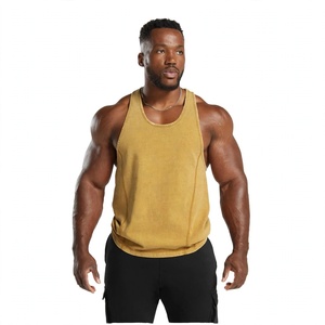 Débardeur Classique Homme 100% Coton Sans Manches Col Rond Respirant Séchage Rapide Couleur Unie Essentiel Quotidien pour la Gym et le Quotidien – Vente en Gros - Product Image 2