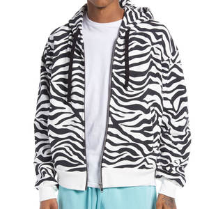 Conception de logo personnalisé, vêtements décontractés pour l'hiver, design de haute qualité à prix abordable, fermeture éclair avec capuche, sweat à capuche pour homme, manches longues - Product Image 1