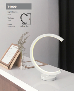 Modern LED Desk Lamp 10W Warm White <b>Push</b> dimmer Minimalist Design for Bedroom Table <b>Lighting</b> - Product Image 1