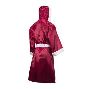 Robe de boxe avec ceinture et capuche assorties pour l'entraînement, Kimono de Jiu Jitsu, Robe de boxe unisexe, Nouvelle arrivée, Robes de boxe personnalisées - Product Image 4