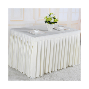 Falda de mesa de Spandex duradera personalizable, venta al por mayor, falda de mesa de reunión personalizable, manteles de colores - Product Image 6